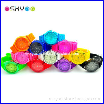 Fashion Ladies Silicone Quartz Watches (P6110)
